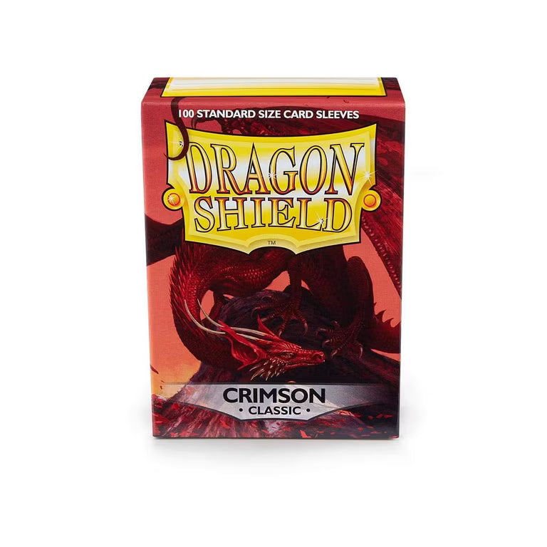 Dragon Shield - Standard Card Sleeves - Classic Crimson - 100ct