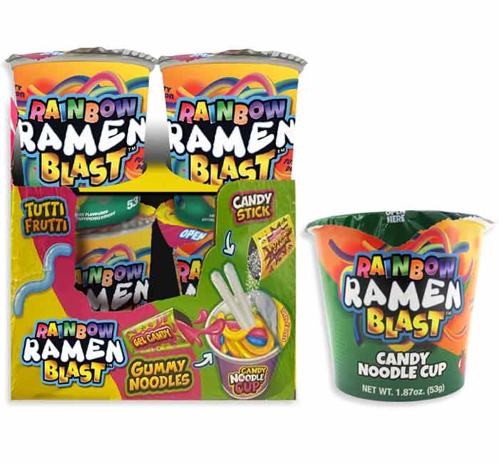 Rainbow Ramen Blast Gummy Noodles (1.87oz)