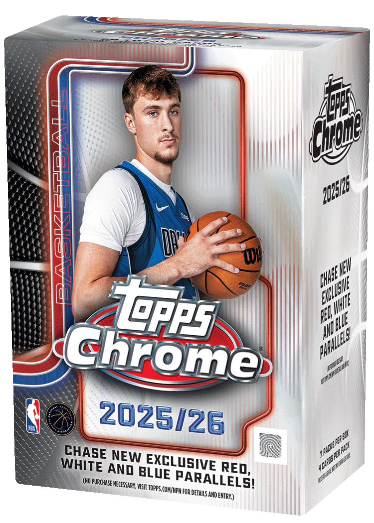Topps - Chrome - NBA Basketball - 2025-26 - Blaster Box