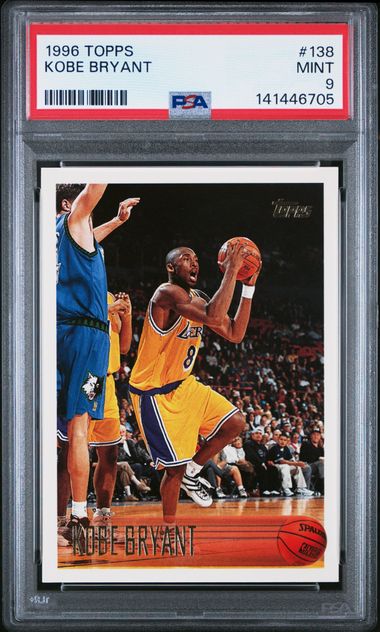 Topps - Kobe Bryant #138 - 1996 - PSA 9