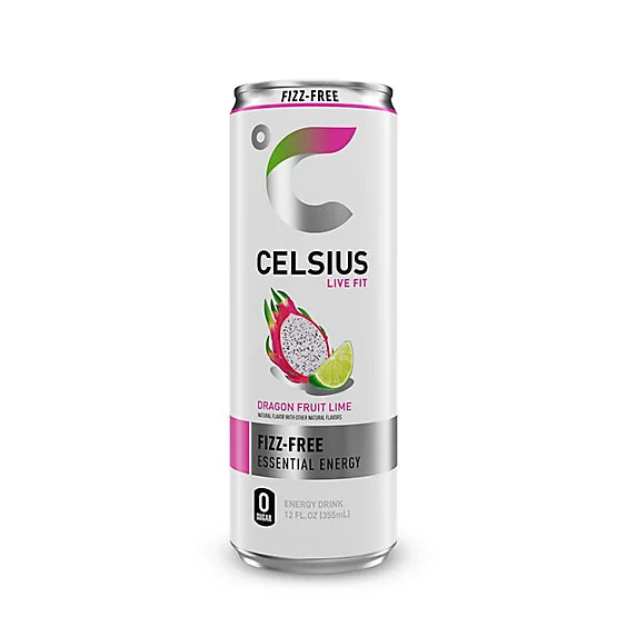 Celsius - Energy Drink - Dragon Fruit Lime - 12oz