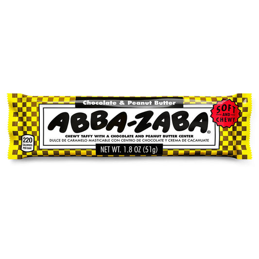 Abba Zaba - Peanut Butter Chocolate Bar (1.8oz)