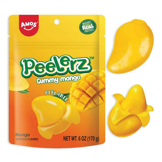 Amos - Peelerz Gummy Mango Peg Bag (6oz)