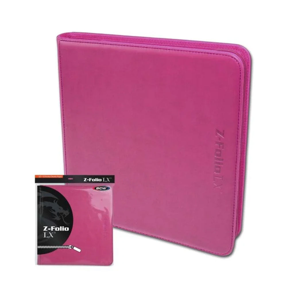 BCW - 12 PKT Portfolio LX Pink
