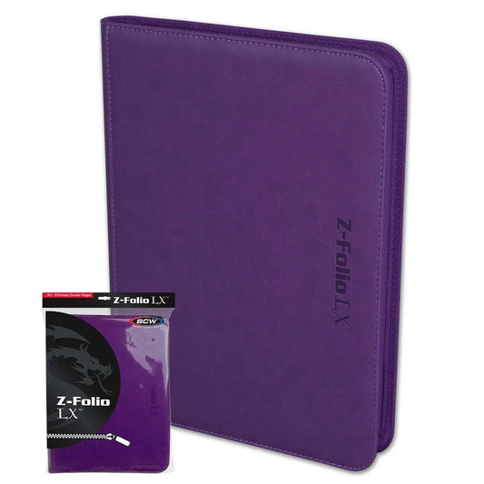 BCW - 12 PKT Profolio LX Purple