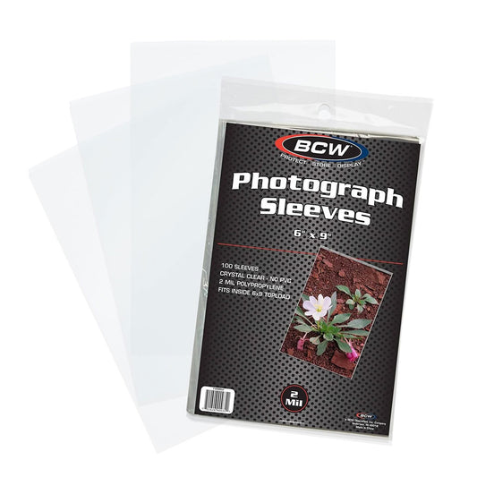 BCW - 6x9 - Photo Sleeve Pack