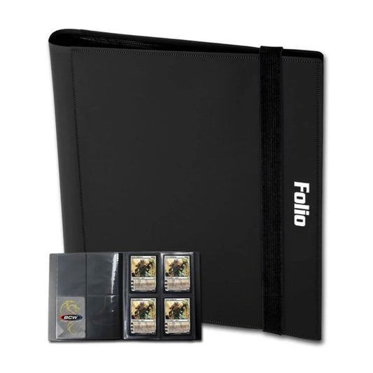 BCW - Profolio 4-Pocket Binder - Black