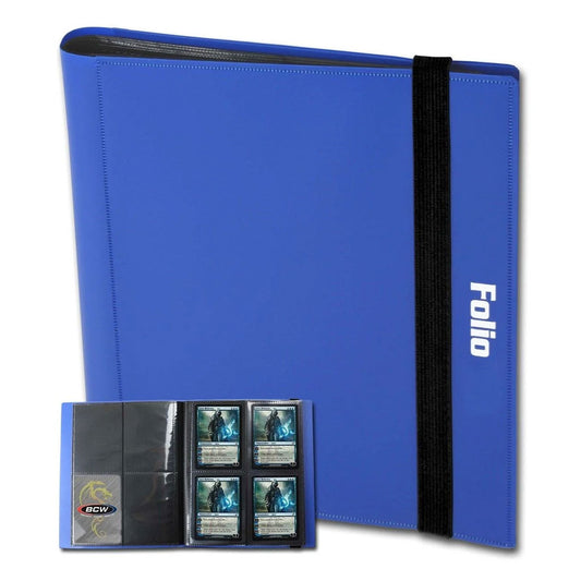 BCW - Profolio 4-Pocket Binder - Blue