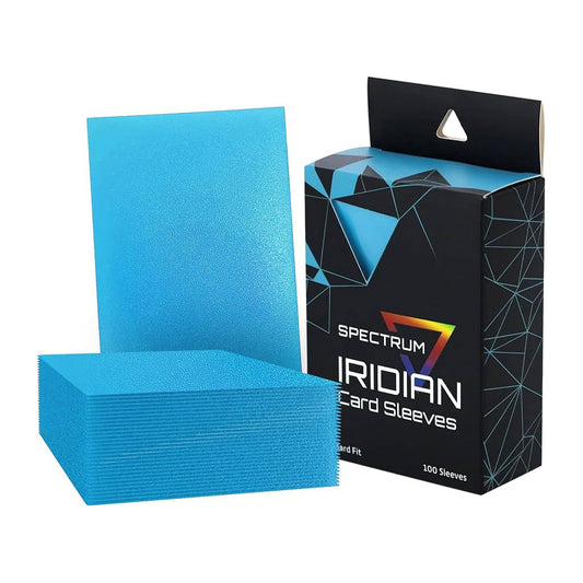 BCW - Spectrum Iridian Card Sleeves - Matte Blue