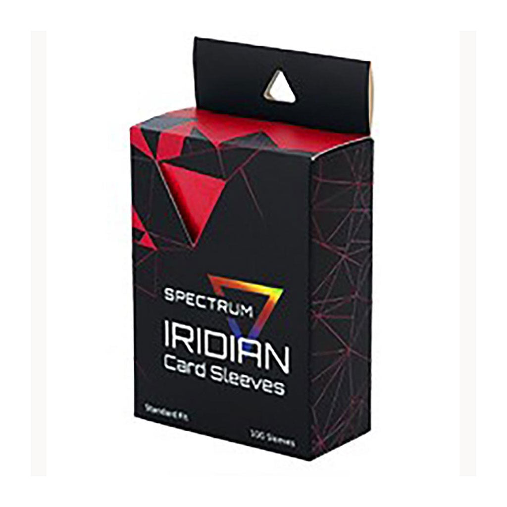 BCW - Spectrum - Iridian Card Sleeves - Matte Red (100ct)
