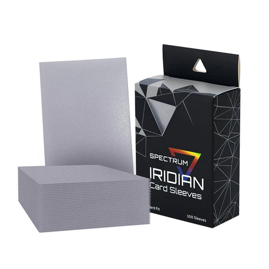 BCW - Spectrum - Iridian Card Sleeves - Matte Silver (100ct)