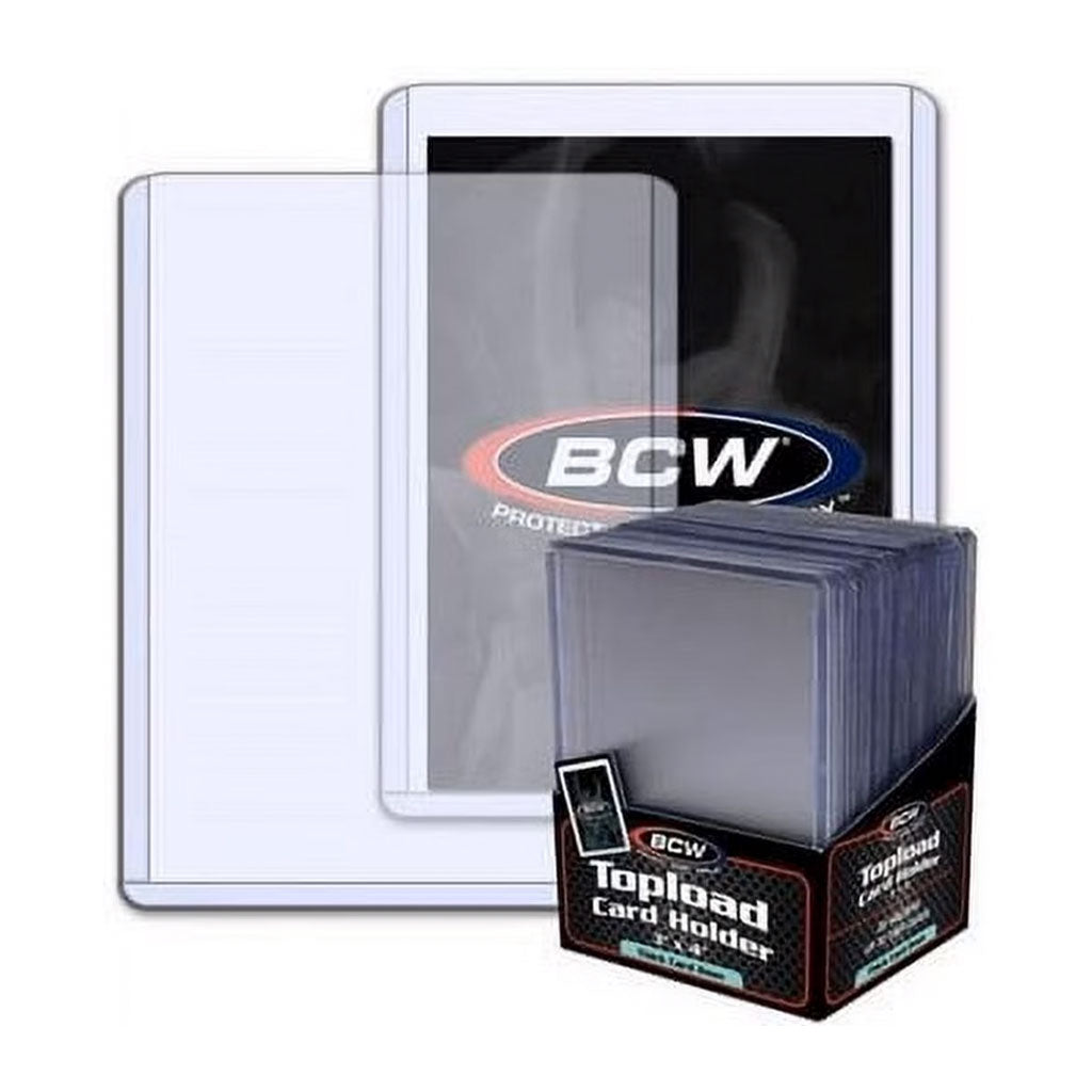 BCW - Topload Card Holders - 3x4 - Thick Card 79 Pt. (25ct)