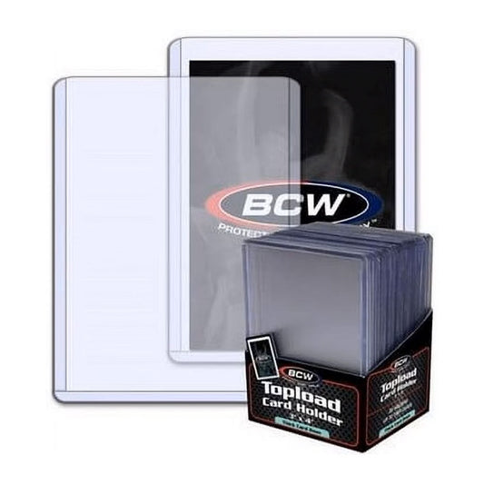 BCW - Topload Card Holders - 3x4 - Thick Card 79 Pt. (25ct)