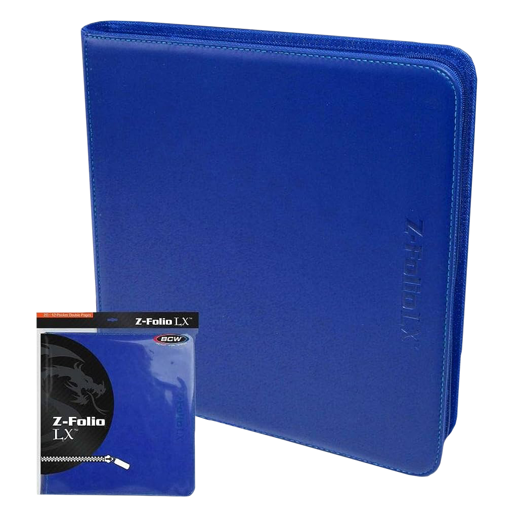 BCW - 12 PKT Profolio LX Blue