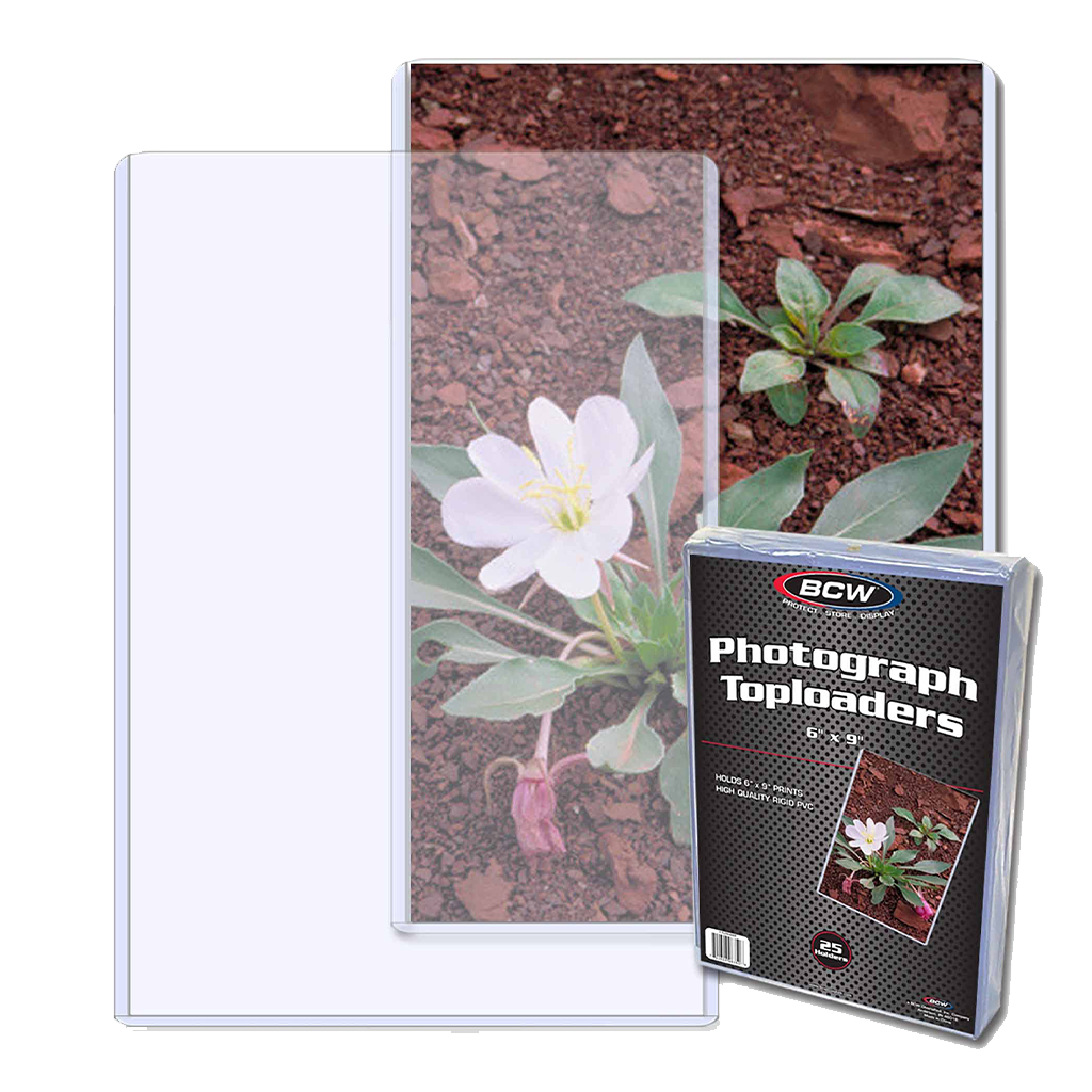 BCW - 6x9 - Top Loader Pack - 25 Count