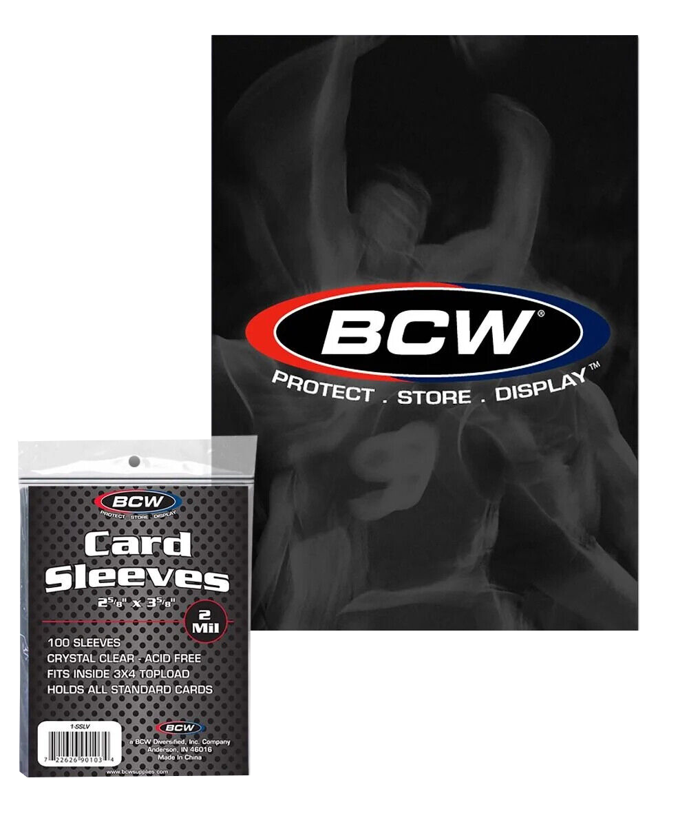 500 card sleeves BCW Standard Card Sleeves