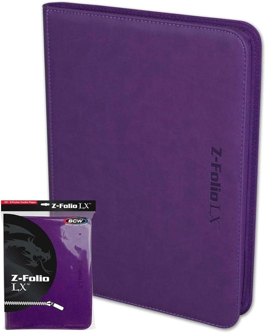 BCW - 9 PKT Profolio LX Purple