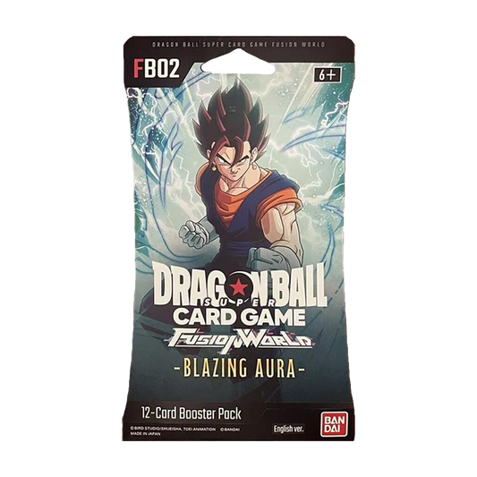 Dragon Ball - Fusion World - Blazing Aura - FB02 - Sleeved Booster Pack