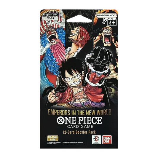 One Piece - Emperors in the New World - OP09 - Sleeved Booster Pack