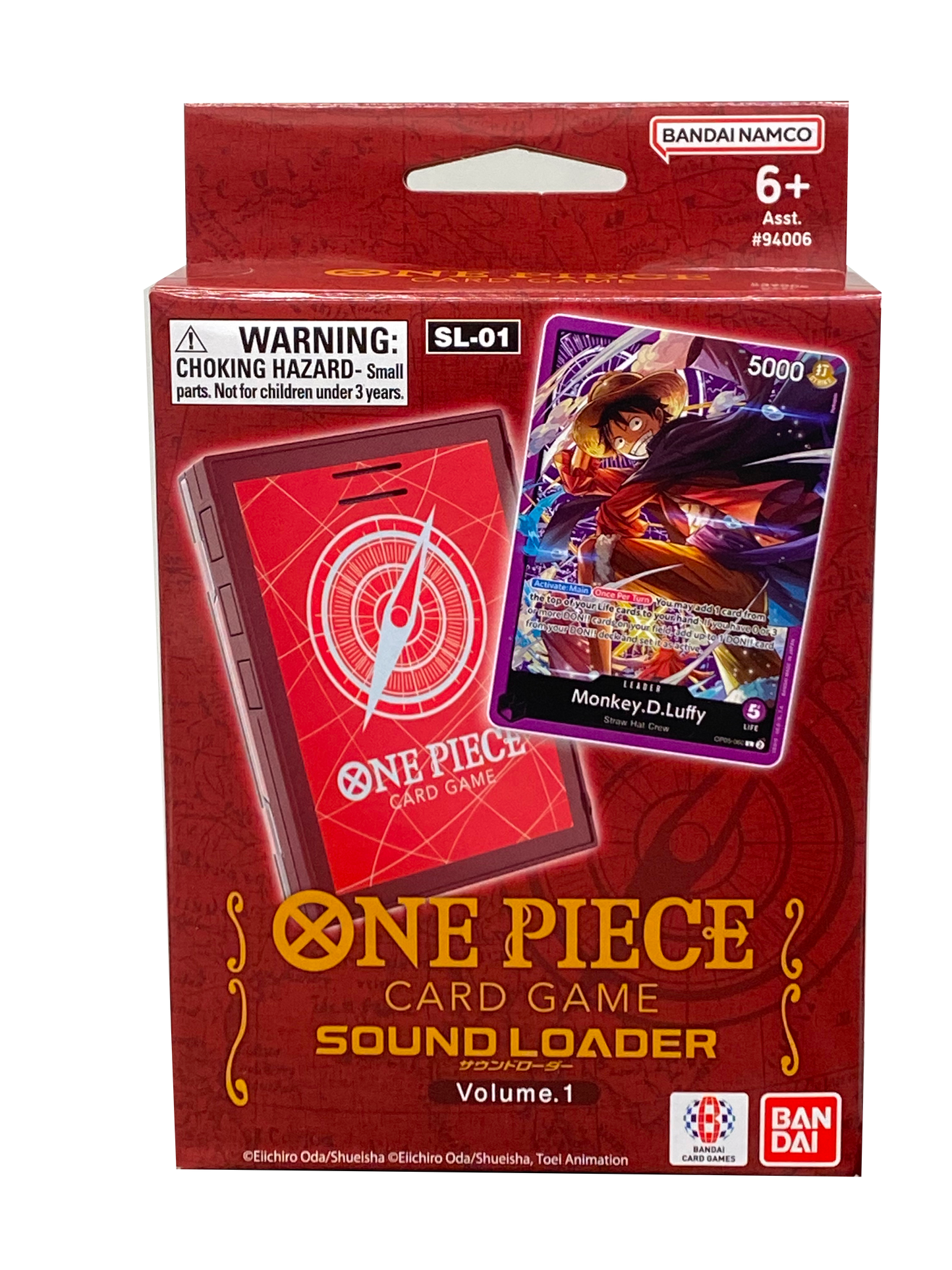 Bandai - One Piece - Sound Loader Vol. 1 - Monkey D Luffy