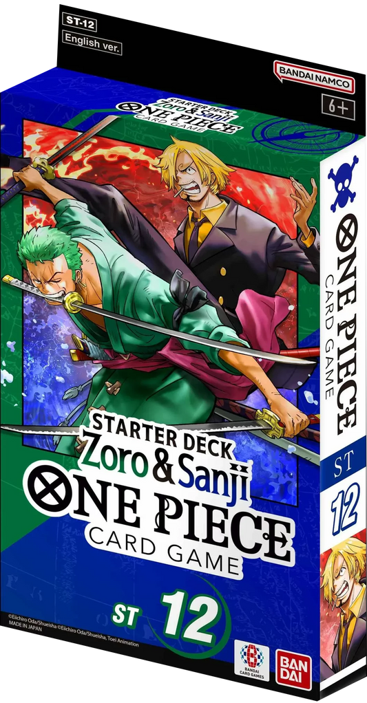 Bandai - One Piece - Starter Deck - Zoro And Sanji - ST-12