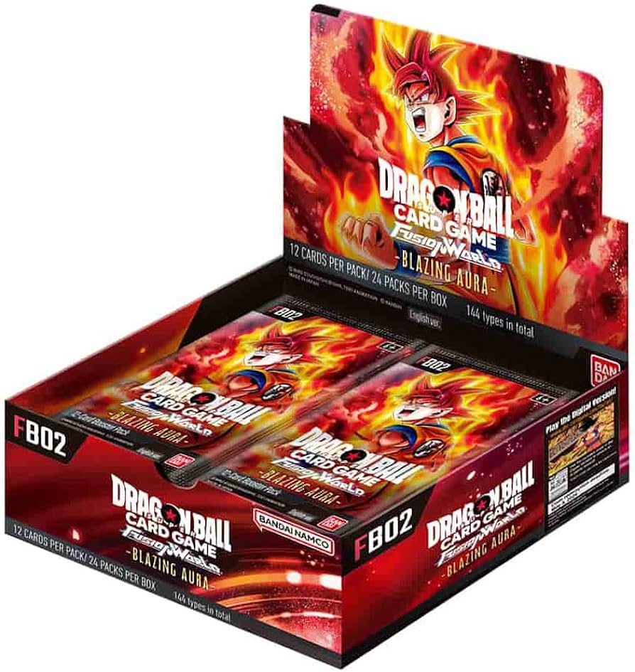 Bandai - Dragon Ball Super - Fusion World - Blazing Aura - Booster Box - (FB02)