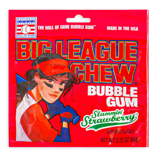 Big League Chew - Strawberry (2.12oz)