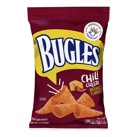 Bugles Crispy Corn Snack - Chili Cheese (3oz)