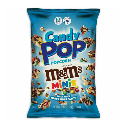 Candypop - M&Ms Mini Popcorn Peg Bag (5.25oz)