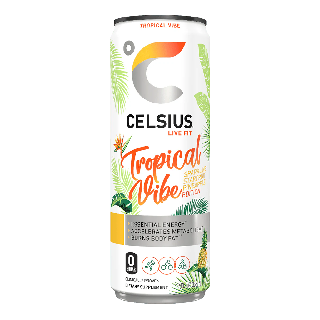 Celsius - Energy Drink - Tropical Vibe - 12oz