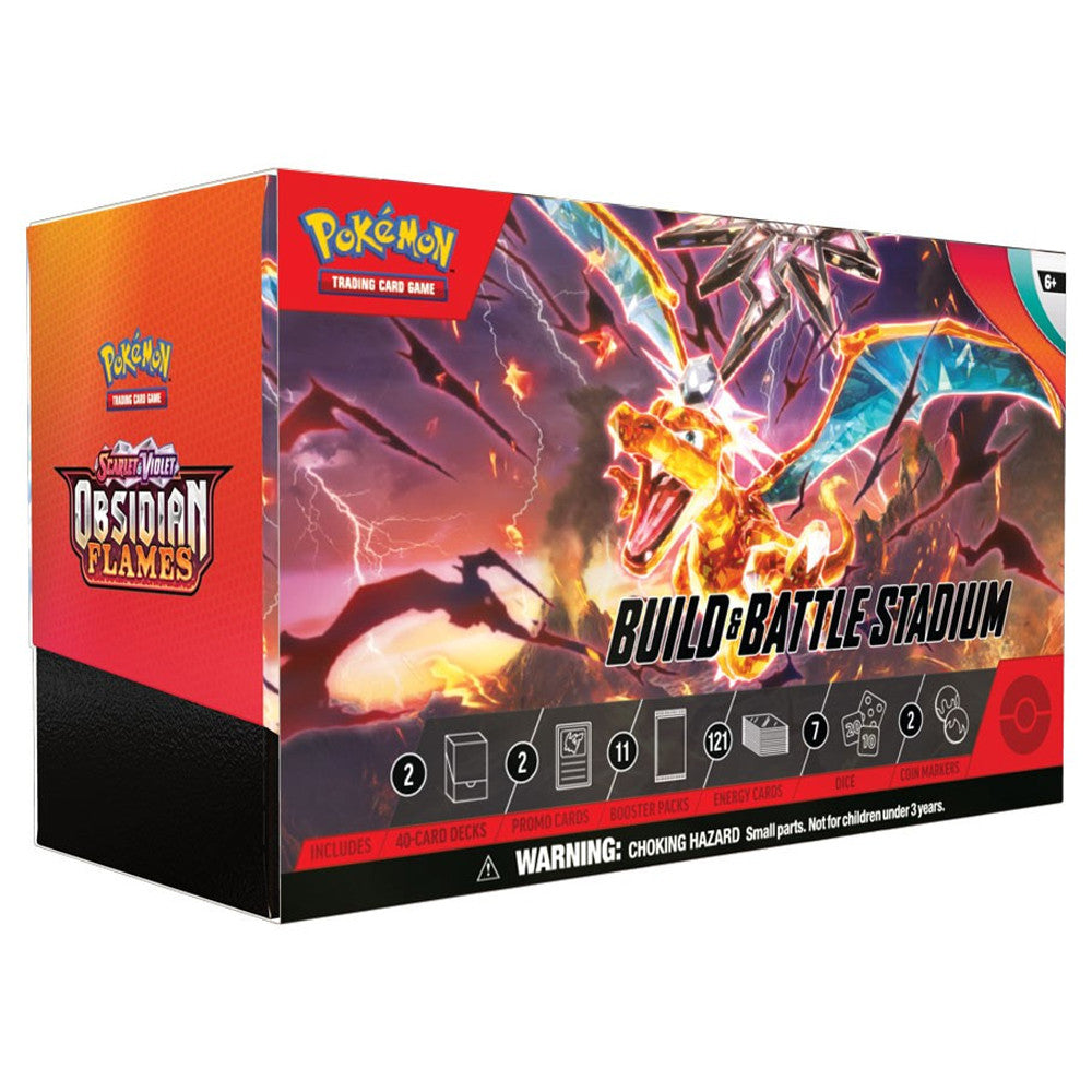 Pokémon - Scarlet & Violet - Obsidian Flames - Build And Battle Stadiu ...