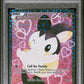 Pokemon - Black and White Legendary Treasures - Emolga FA Radiant Collection #2325 - 2013 - PSA 8