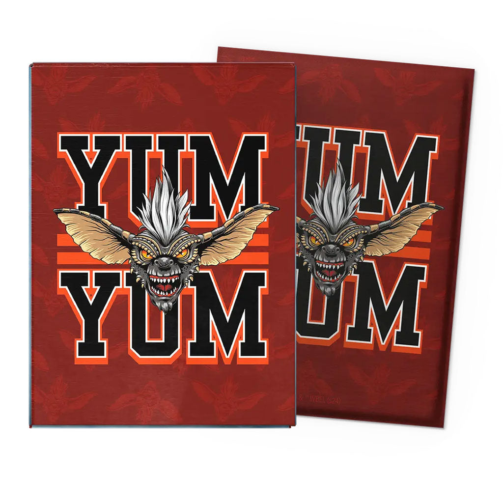 Dragon Shield - 100c Standard Size Card Sleeves - Art - Gremlins Stripe