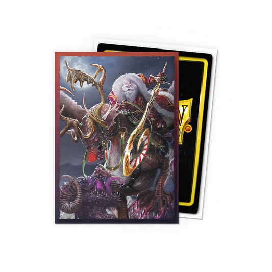 Dragon Shield - 100c Standard Size Card Sleeves - Brushed Art (Christmas 2022)