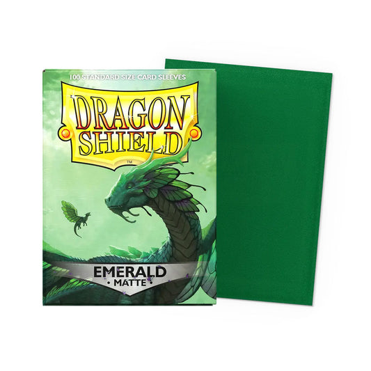 Dragon Shield - 100ct Standard Card Sleeves - Matte Emerald