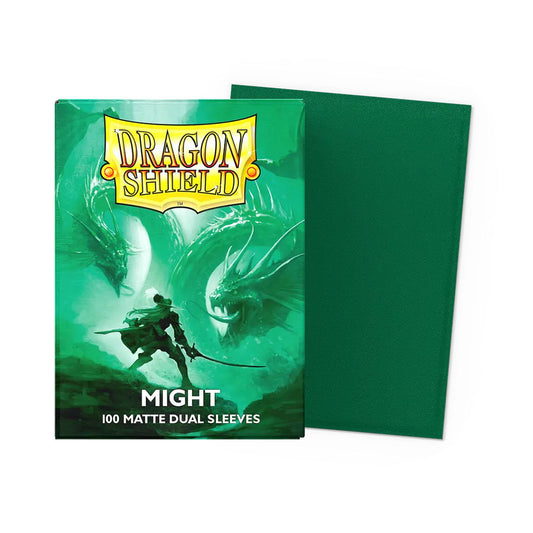 Dragon Shield - 100ct Standard Card Sleeves - Might Dual Matte