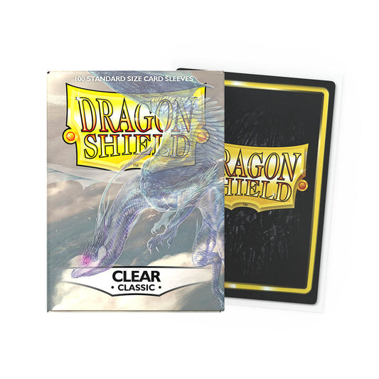 Dragon Shield - 100ct  Standard Size Card Sleeves - Classic Clear