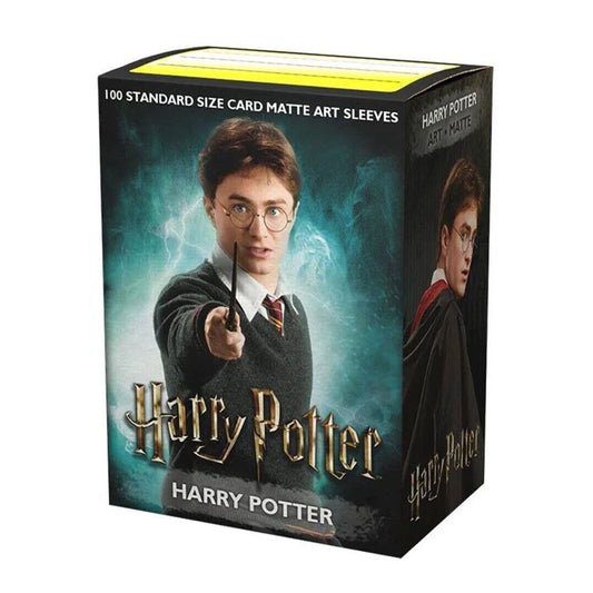 Dragon Shield - 100ct Standard Size Card Sleeves - Harry Potter - Matte Art - Harry Potter