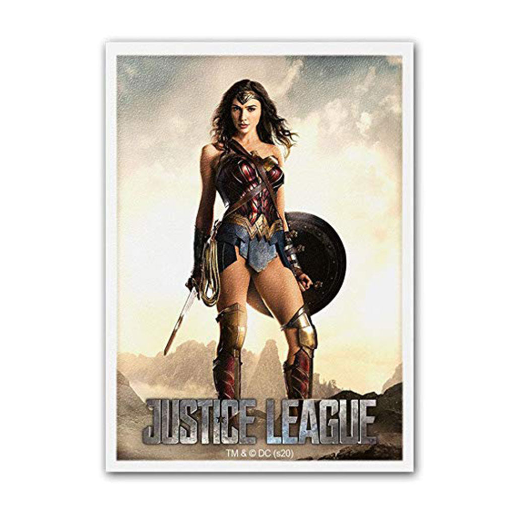 Dragon Shield - 100ct Standard Size Card Sleeves - Justice League - Matte Art - Wonder Woman