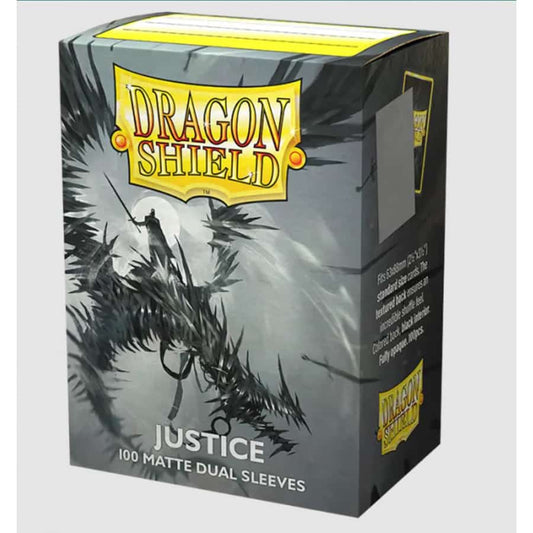 Dragon Shield - 100ct Standard Card Sleeves - Dual Justice