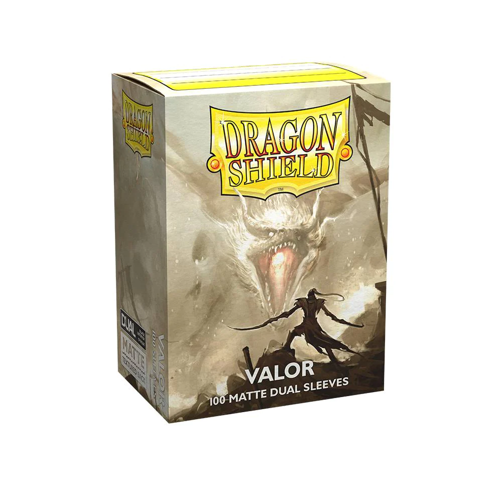 Dragon Shield - 100ct Standard Card Sleeves - Dual Valor