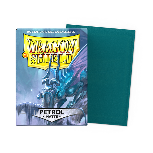 Dragon Shield - 100ct Standard Card Sleeves - Petrol Matte