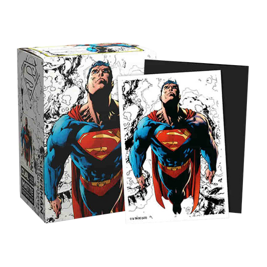 Dragon Shield - 100ct Standard Size Card Sleeves - Superman - Full Color Matte