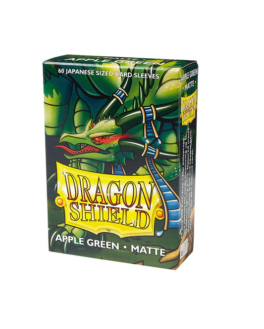 Dragon Shield - 60ct Japanese Size Card Sleeves - Apple Green Matte