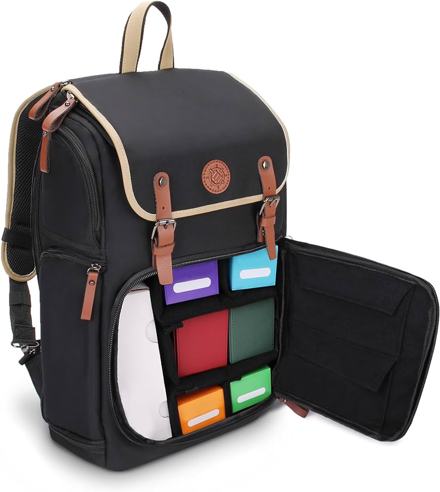 Enhance - Designer Edition Trading Card Backpack - Black – CARDPOPUSA