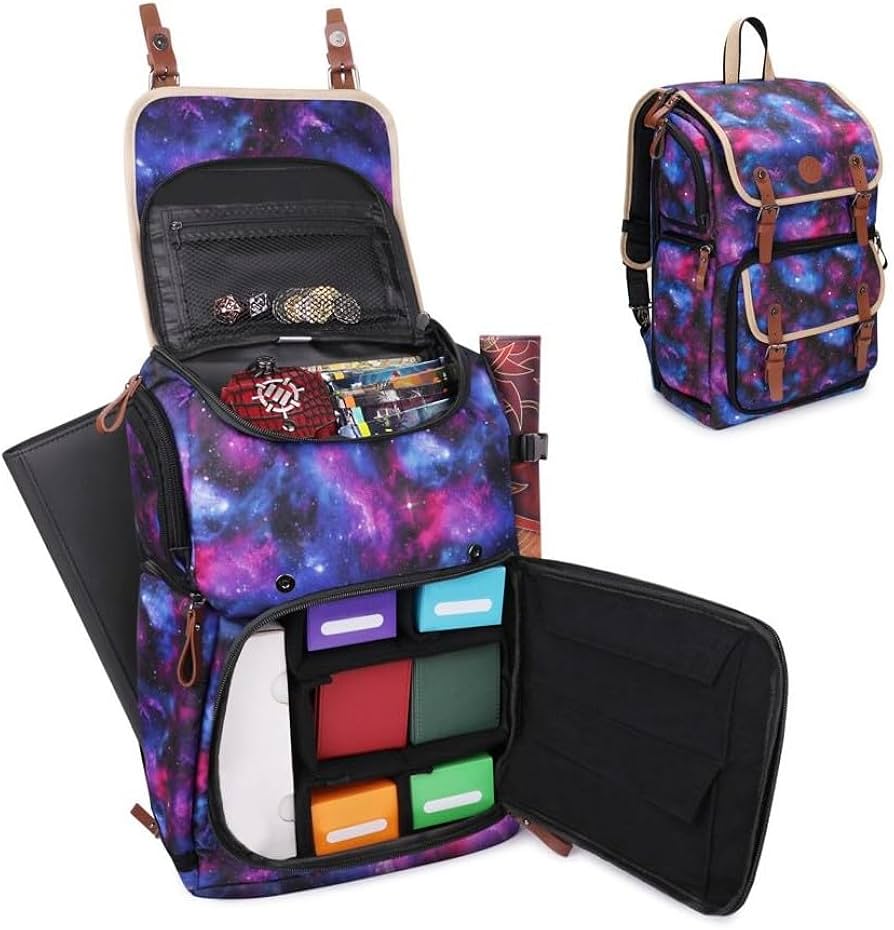Enhance - Designer Edition Trading Card Backpack - Galaxy – CARDPOPUSA