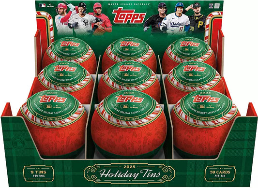 Topps - Baseball - 2025 - Holiday Tin Case