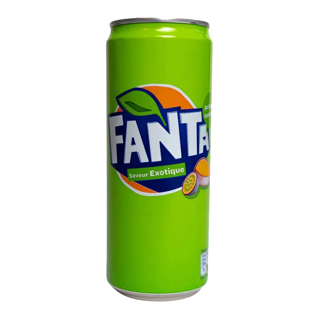 Fanta - Exotic 330ml Tall Can Beverage (France)