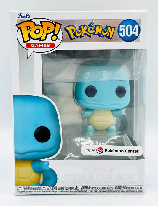 Funko - Games - Pokemon - Squirtle - Only At Pokemon Center - #504
