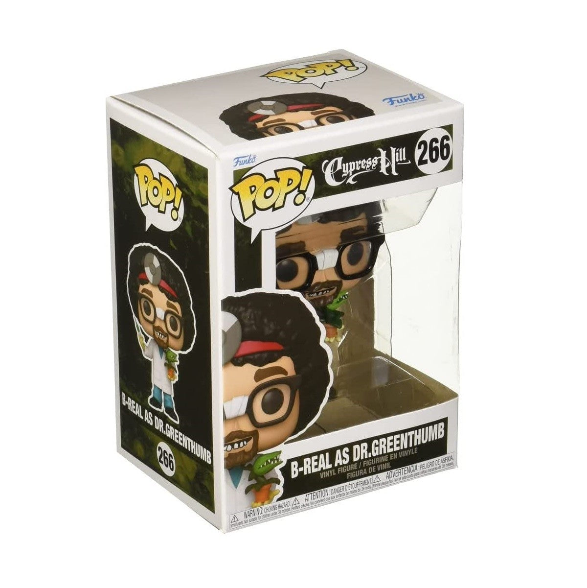 Funko - POP! - Cypress Hill - B-Real As Dr. Greenthumb #266 – CARDPOPUSA